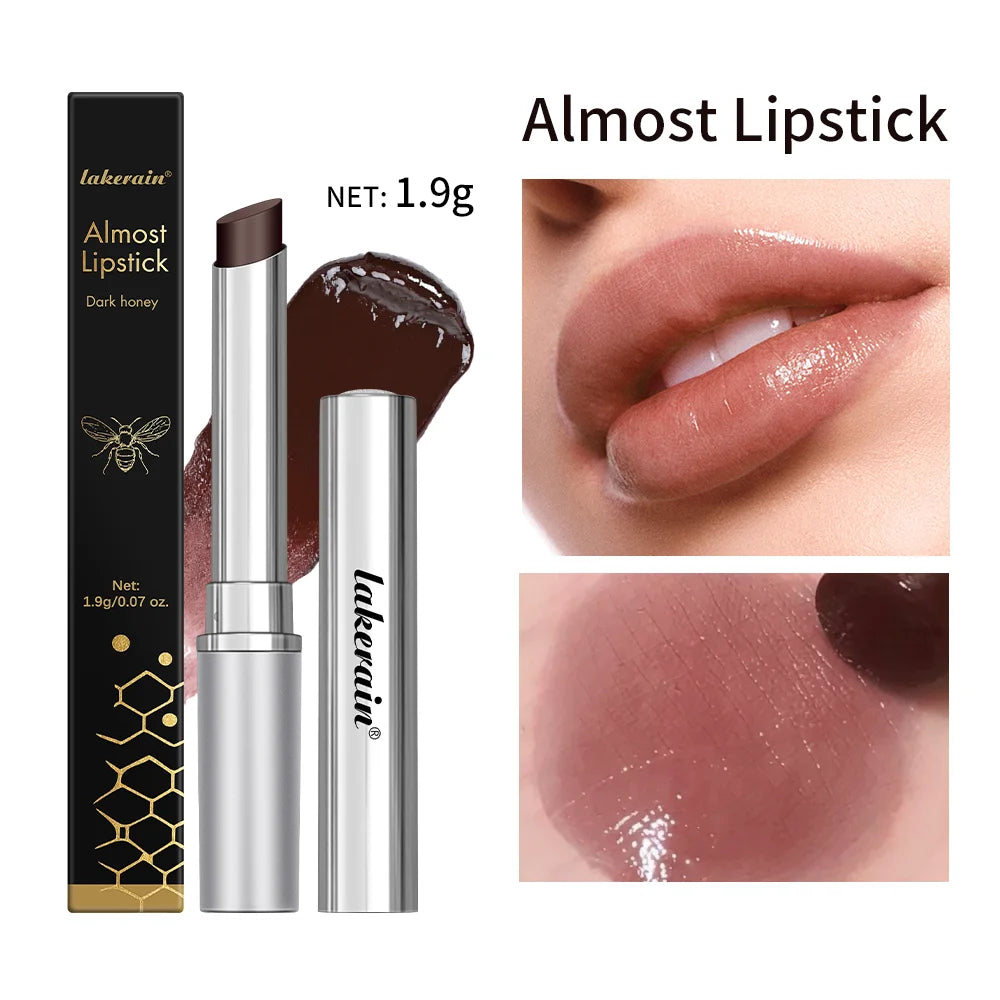 Black Honey Lipstick - Moisturizing Lip Plumper with Long-Lasting Color