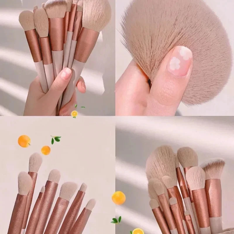 Set de brochas de maquillaje: herramientas completas para una aplicación impecable