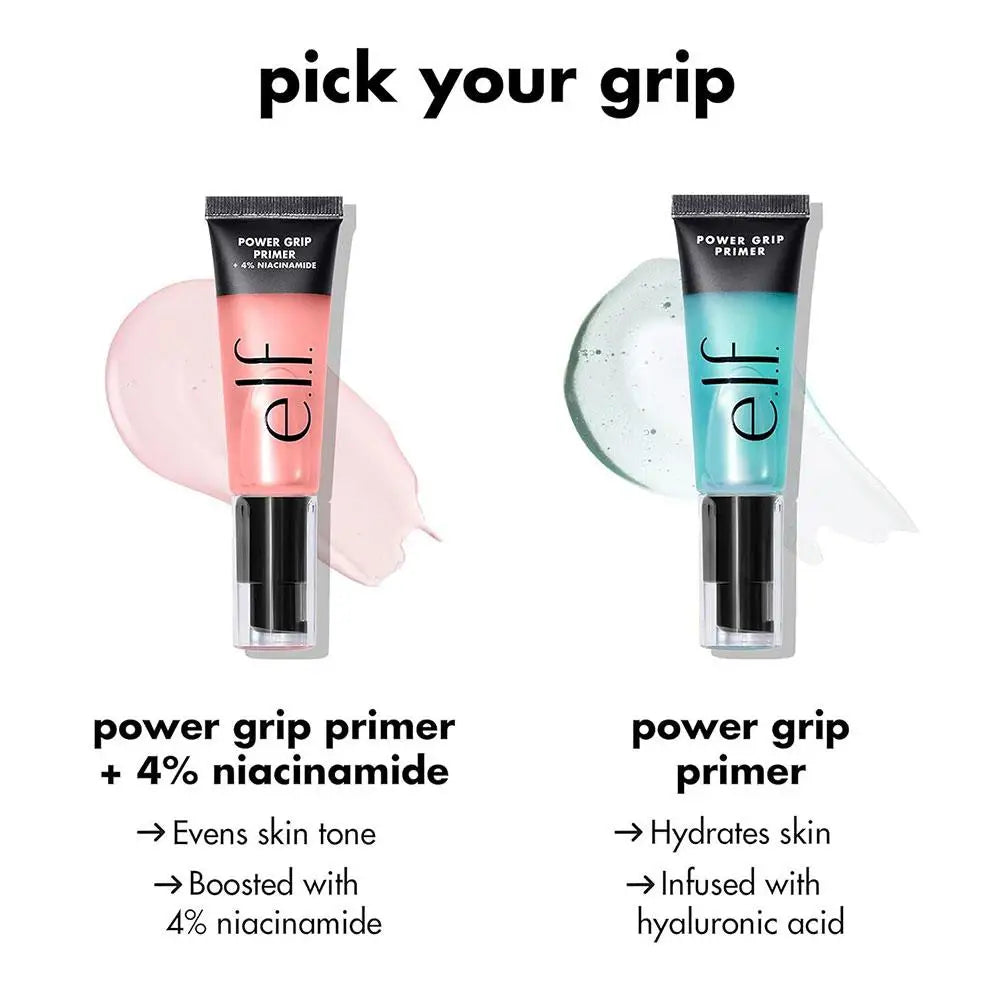 Power Grip Primer Gel – Hyaluronic Acid & Niacinamide Infused for Hydrated, Long-Lasting Makeup