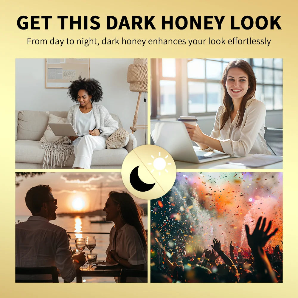 Black Honey Lipstick - Moisturizing Lip Plumper with Long-Lasting Color