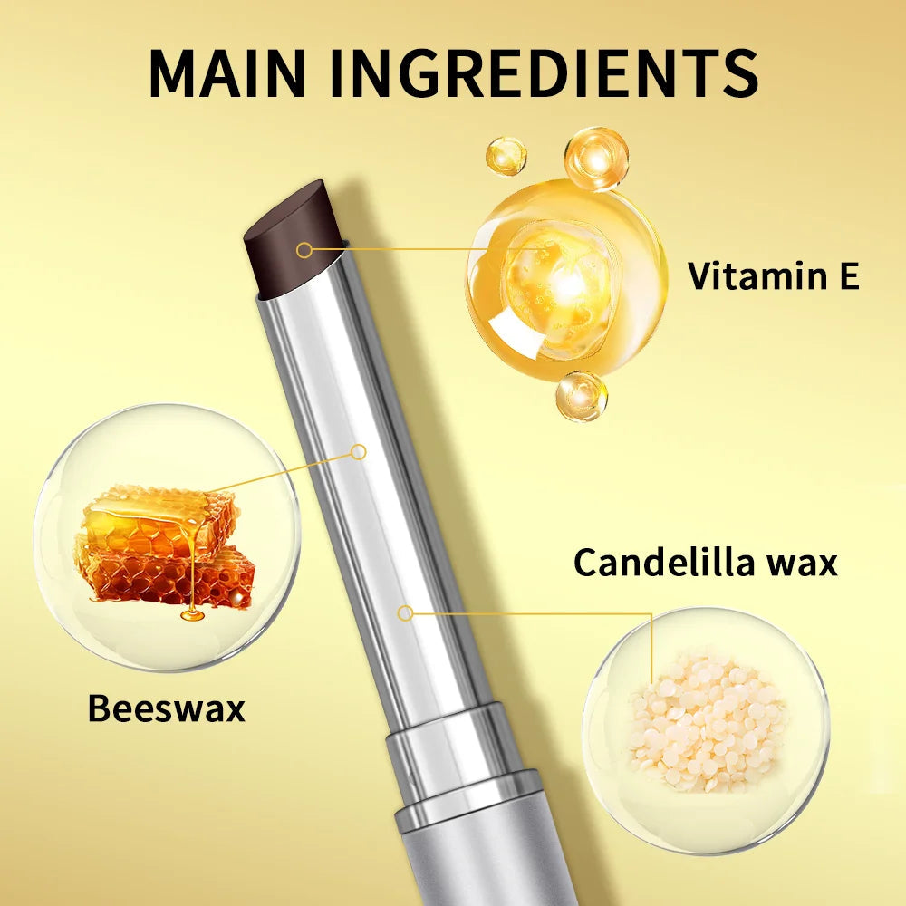 Black Honey Lipstick - Moisturizing Lip Plumper with Long-Lasting Color