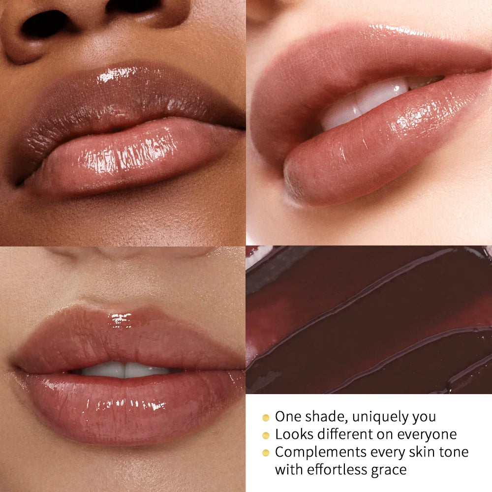 Black Honey Lipstick - Moisturizing Lip Plumper with Long-Lasting Color