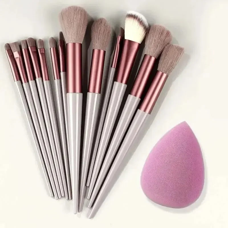 Professional Makeup Brush Set – Soft, Fluffy & Complete Beauty Tools
