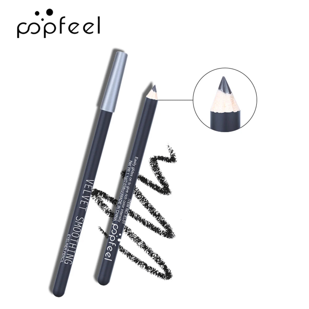 POPFEEL Complete Eye Makeup Set – Pro Eyeshadow Palette + Liners & Tools