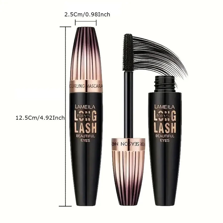 4D Waterproof Mascara – Volumizing, Lengthening & Smudge-Proof