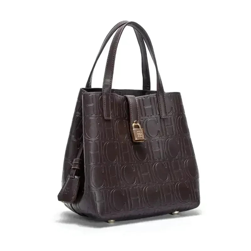 CH Bucket Bag – Large Capacity Luxury Handbag with Letter Element