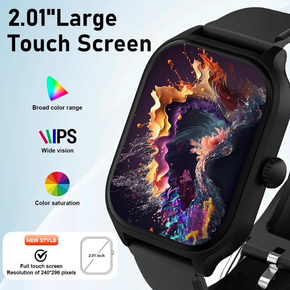 LAXASFIT H9/H6 Smartwatch - Call, Health & Fitness Tracker