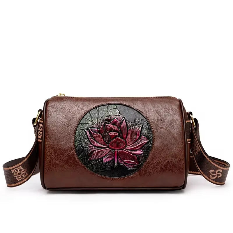 2025 Vintage Saddle Crossbody Bag – PU Leather Underarm Shoulder Bag for Women