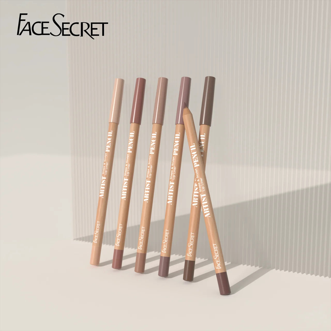 Face Secret Artist Lip Liner Pencil Set – Weightless, Sculpt & Define