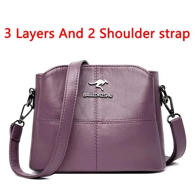 2025 Vintage Saddle Crossbody Bag – PU Leather Underarm Shoulder Bag for Women