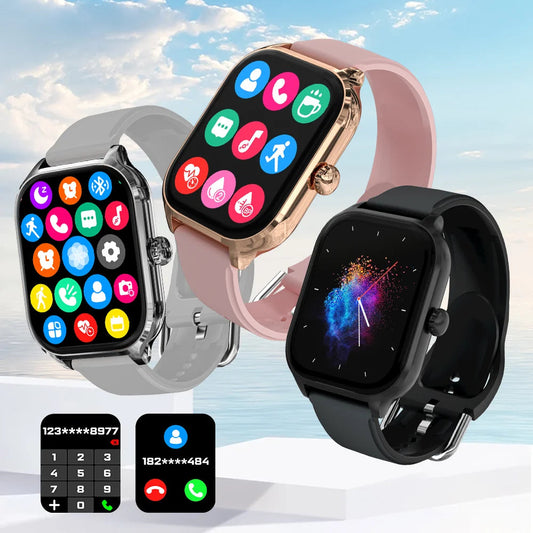 LAXASFIT H9/H6 Smartwatch - Call, Health & Fitness Tracker