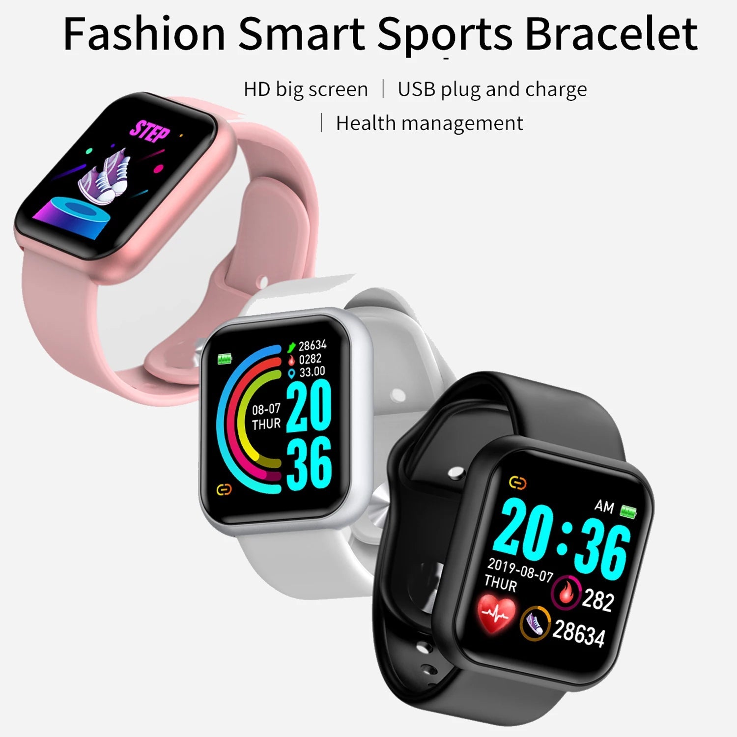 Smart Watch for Men & Women – Bluetooth Calls, Fitness Tracker & Sleep Monitor