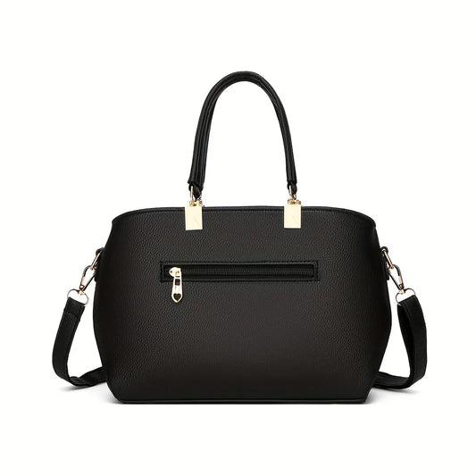Elegant Bowknot Shoulder Bag - Multi-Compartment Handbag for Work, Parties & Daily Use