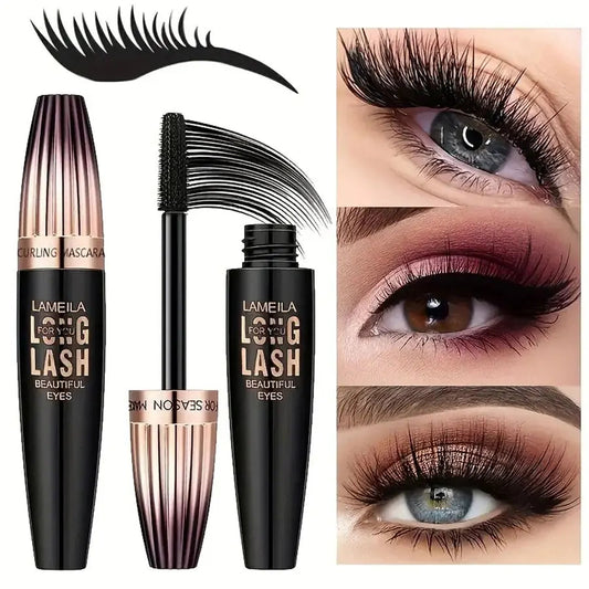 4D Waterproof Mascara – Volumizing, Lengthening & Smudge-Proof