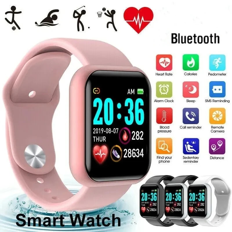 Smart Watch for Men & Women – Bluetooth Calls, Fitness Tracker & Sleep Monitor