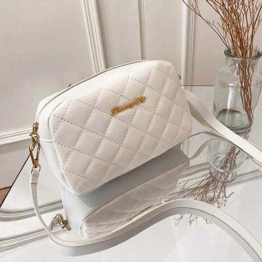 Tassel Embroidered Messenger Bag – Stylish Crossbody Shoulder Bag for Women