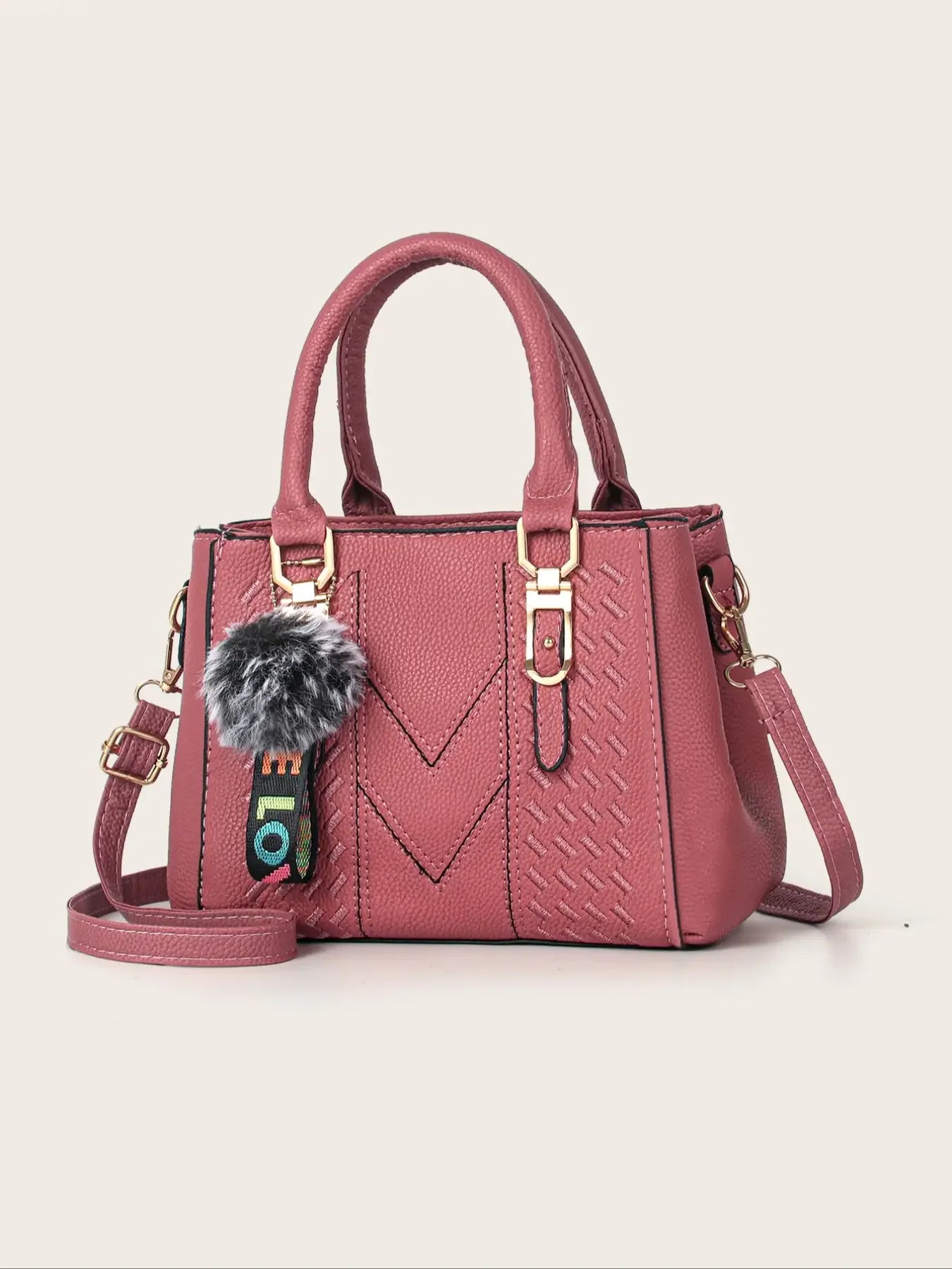 Embroidered Large Capacity Crossbody Bag – Stylish Women’s Casual Handbag for Everyday Use