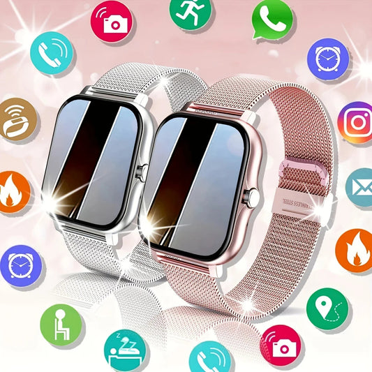 1.83" Bluetooth Smartwatch – Voice Assistant & Fitness Tracker