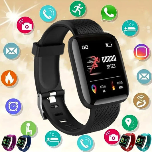 Multifunction D13 Smartwatch 116Plus – For Men, Women & Kids
