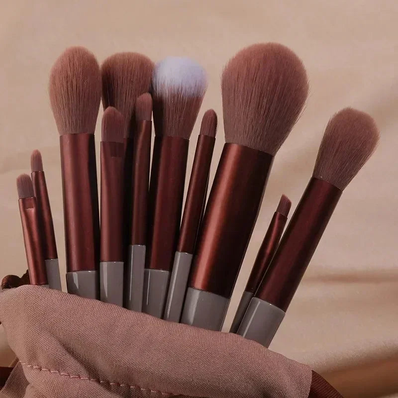 13-22pc Professional Makeup Brush Set - Complete Cosmetic Brush Kit